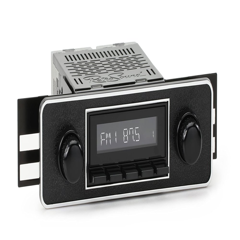 RetroRadio Compatible with 1962-79 MG Midget Features Include Bluetooth, AUX, AM/FM LAB-M1-502-36-96MG1