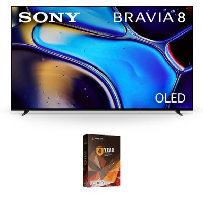Sony K55XR80 55 Inch IMAX Enhanced Bravia OLED 4K HDR Google TV with 4 Year Amber Protection Plan (2024)