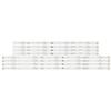 1Set TV LED Backlight Strips Fit for LG 49UK6300PLB GAN01-1534A-P1 GAN01-1535A-P1 view 1