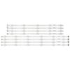 1set LED Backlight Strips Fit for Samsung UE46H5304AK UE46H5373AS UE46H5373SS view 1