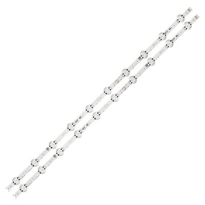 1Set TV LED Backlight Strips Fit for LG 43UJ670V 43LG65CJ 43LJ552V 43LJ617V 43LJ622V