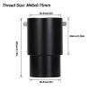 2in Telescope Extension Tube, Black Eyepiece Extender Adapter M48x0.75mm Threads, Astronomy Telescope Accessories, with 2 Fixed Screws for 2 inch Telescope Eyepieces and (60mm) view 3