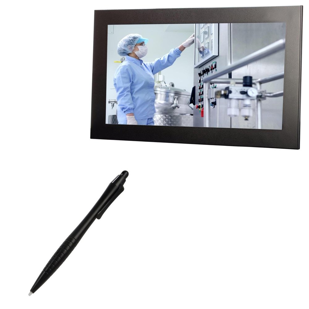 BoxWave Stylus Pen Compatible with TRU-Vu VMTRP-10.1C-24 - DirectTip Resistive Stylus, DirectTip Resistive Stylus - Jet Black