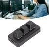 nikusaz RGB Backlit 3 Key Keypad USB Interface Mini Mechanical Programmable Macro Pad for Computer Black (Black) view 2