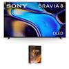 Sony K55XR80 55 Inch IMAX Enhanced Bravia OLED 4K HDR Google TV with 5 Year Amber Protection Plan (2024) view 1
