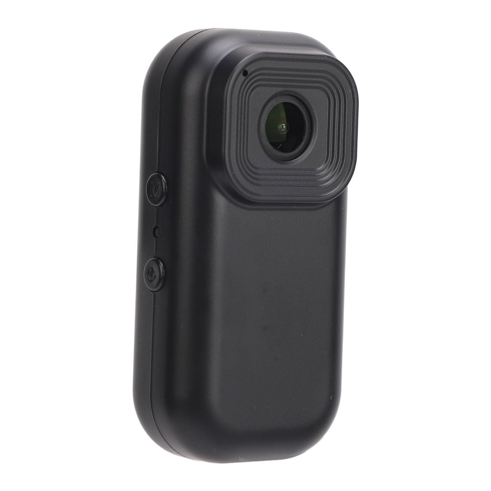 Wisoqu Mini Action Camera, 1080p Vlogging Camera with Magnetic Base, Support Video Stabilization, Connection, Loop Recording, for Outdoor Sports