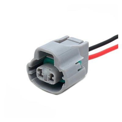 DLAHPJPT Automotive Electrical connectors 2Pin 7283-7526-40 Auto Electrical Sen/;SOR pl;/UG So/le*no*i/d Wa*TER/pr*oo/f Electronic Connector Wire Harness Fit Compatible 90980-11162(1 Pc)