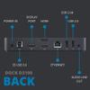 aibileec Universal Docking Station D3100 Triple Display Streaming - 1 DisplayPort, 2 HDMI, 3 USB 3.0, 2 USB 2.0 Work on All Plat Form OS MAC Windows Linux Android view 3