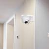 White Plastic Conner Wall Mount Bracket, Easy Installation, Compatible with Most CCTV Cameras, Included Install Screws, for Indoor Use view 3