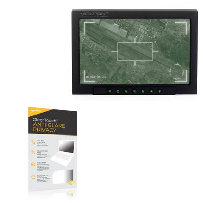 BoxWave Screen Protector Compatible with ViewPoint Systems VPT-12HD-MIL (12.1 in) - ClearTouch Anti-Glare Privacy (2-Pack), Privacy Screen Protector Flexible Film Anti-Glare