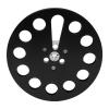 7x1/4 Inch Takeup Reel, Universal 11 Wind Holes Empty Tape Reel with Effcient Performance, Empty Tape Reel for Recording Erasing Rerecording (Gray)