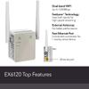 aibileec WiFi Range Extender EX6120 1500FT Dual Band 2.4Ghz & 5Ghz AC1200 MBps Universal Compatible for All Brand Router with WPS Sync Key WiFI Repeater view 4