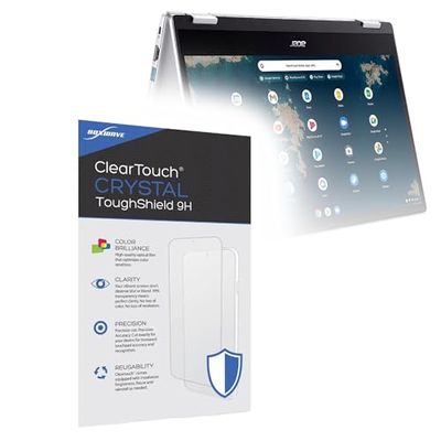 BoxWave Screen Protector Compatible with Acer Chromebook Spin 314 (CP314-1HN) - ClearTouch Crystal ToughShield 9H (2-Pack), Clear 9H Tough Flexible Film Screen Protector