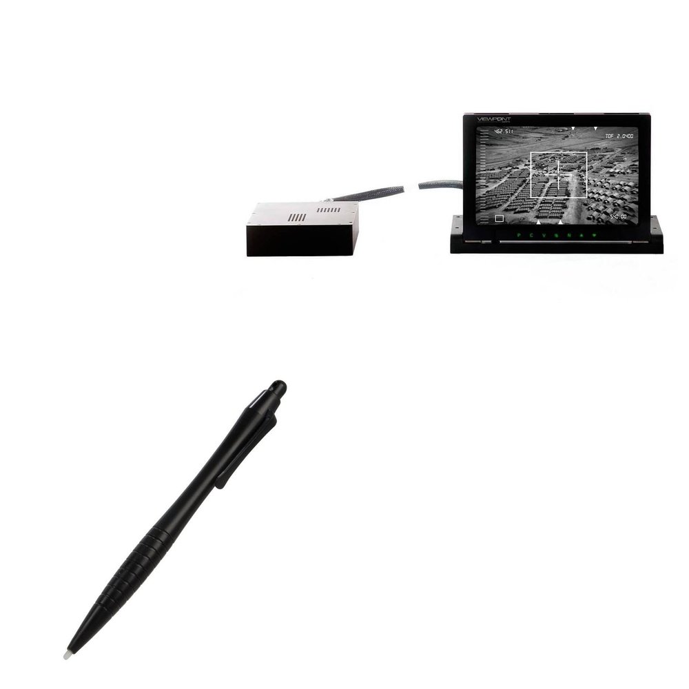 BoxWave Stylus Pen Compatible with ViewPoint Systems VPT-7HD-STOW (7 in) - DirectTip Resistive Stylus, DirectTip Resistive Stylus - Jet Black