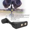 Stable Binocular Tripod Adapter Mount, Portable Plastic L Shaped Bracket for Bird Watching, with Standard 1/4in Size and Hands Support view 4