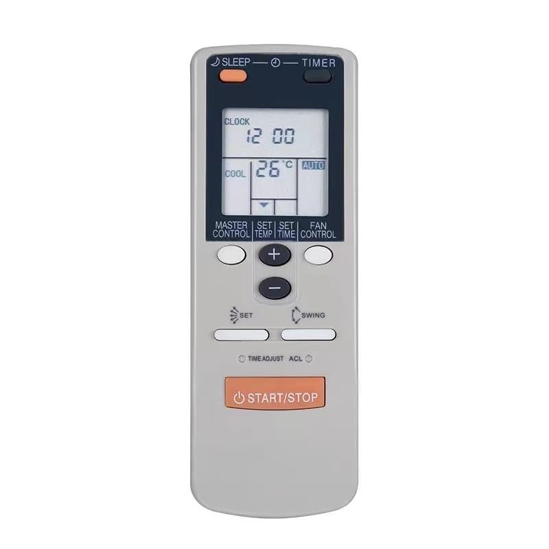 Replacement Remote Control for Fujitsu ASY14ASE-W ASY9RSDW ASY12RSDW ASY9RSD-W ASY12RSD-W ASY14RSDW ASYG07LU ASY9RSLCW ASY12RSLCW Room Air Conditioner
