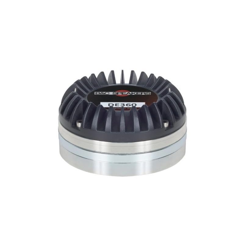 B&C Speakers DRV3608 Compression Driver 1-inch Throat Diameter 35 Watts Rms 70 Watts Peak 8 Ohms Loudspeaker Motorcycle Car Pro Audio Components Speaker - DRV360-8