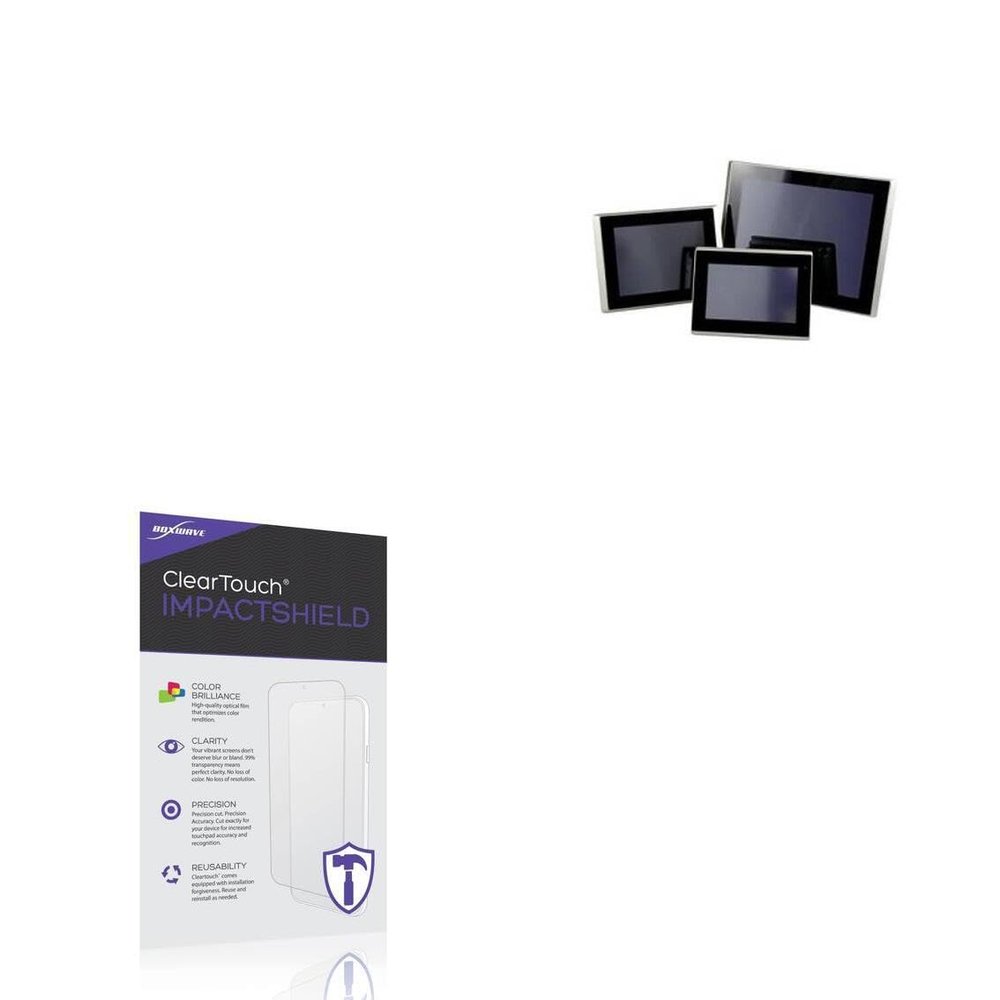 BoxWave Screen Protector Compatible with IVC Displays NP-621C - ClearTouch ImpactShield (2-Pack), Impenetrable Screen Protector Flexible Film