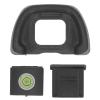Camera Viewfinder Eyecup Eyepiece Eyeshade for Viewfinder Camera, Eyepiece Eye Cup with Hot Shoe Level and Hot Shoe Cover, Horizontal Leveling, Eye Cup Replace view 1