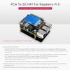 PCIe to 5G/4G/3G HAT Designed for Raspberry Pi 5 Compatible with 3042/3052 Packages SIMCom/Quectel 5G Modules, Options for 5G Module @XYGStudy (SIM8262E-M2) view 2
