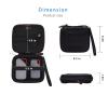 XANAD Hard Drive Case for Sandisk or Samsung SSD, fits Sandisk Pro or Samsung T7 Shield/T7 Touch 250GB-4TB External Solid State Drives - Black view 3
