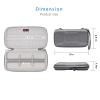 XANAD 3-in-1 Hard Case for Samsung T9/T7 Shield/T7 Touch 250GB-4TB Portable SSD - Gray view 4