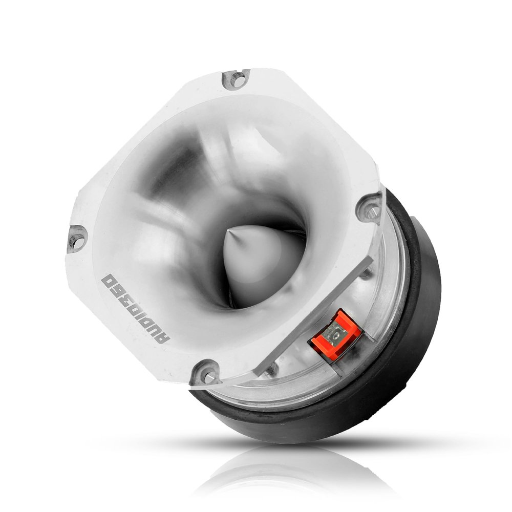 Audio360 AD44TW 3.93-Inch Super Tweeter Speaker, 4 Ohm, 2200W Max Power, 106dB Sensitivity, PEI Diaphragm, CCAR Voice Coil for Pro Car Audio