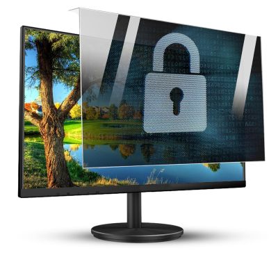 JC JCSKY 24 Inch Computer Monitor Privacy Filter for 16:9/16:10 Aspect Ratio, Removable Eye Protection Anti Spy Shield,24" (16:9) (547mm*320mm)