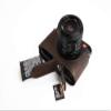 Q2 Camera Case, BMAOLLONGB Handmade Genuine Real Leather Half Camera Case Bag Cover for Leica Q2 Camera Bottom Opening Version + Hand Strap (Coffee) view 4