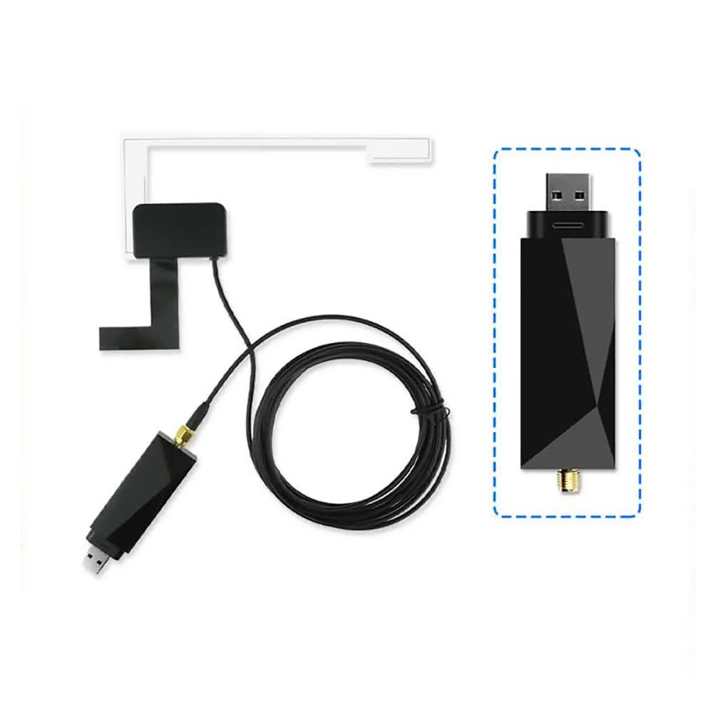 Car Digital Audio Broadcast DAB DAB+ Box Radio Receiver Adapter with Antenna for Android
