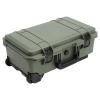 Bitodd 22" Camera Rolling Case, Protective Camera Case Water & Shock Proof with Foam, Camera Bag with Wheels, Equipment Hard Case for Camera Equipment, Lenses, Computers Watches (Green) view 4