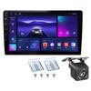 10 Inch Car Stereo Andriod with CarPlay, Android Car Stereo with WiFi, GPS Navigation Bluetooth Backup Camera 2GB+32GB Audio Receiver view 1