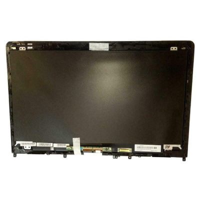 00JT255 00JT256 04W0019 15.6" FHD LCD Screen Display with Touch Digitizer and Bezel Frame Assembly for Lenovo ThinkPad