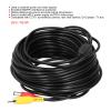 AOWINHIT Portable CCTV Cable 2-in 1 Video Power Cord and DC Connector Fit for Surveillance Camera DVD Player (20m) view 2
