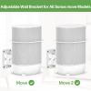 Protective Metal Speaker Mount for Sonos Move and Sonos Move 2 Wall Mount with Tilt & Swivel Adjustment Speaker Wall Mount Hook for Sonos Move 2 Mount Bracket of Indoor/Outdoor Usage, White view 2