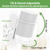 Protective Metal Speaker Mount for Sonos Move and Sonos Move 2 Wall Mount with Tilt & Swivel Adjustment Speaker Wall Mount Hook for Sonos Move 2 Mount Bracket of Indoor/Outdoor Usage, White view 3