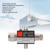 Beufee Coax Lightning Arrestor, N Female to N Male 400W Lightning Surge Arrestor 50 Ohm Lightning Surge Protector for Transceiver Receiver view 3