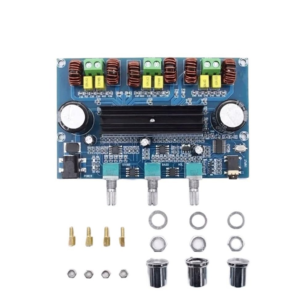 WEIWO 5.0 Power Subwoofer Amplifier Board 2.1 Channel Audio Stereo Equalizer Amp
