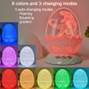 Childrenlive Dinosaur Gift for Kids - Dinosaur Egg Night Light withTouch Control, 1100mAh Rechargeable, Color-Changing & Timer, Magical Gift Gift for Boys & Girls view 4