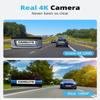 Camdots 4K Dash Cam Front and Rear, GD10 Upgraded Version 3" IPS Touchscreen Front 4K Rear 1080P Dual Dash Camera for Cars, Built-in WiFi GPS Type-C, Free 32GB Card, Night Vision, Parking Mode view 2