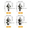 Tissting 4 Pcs Speaker Spikes M6/M8/M10/M12 Stainless Steel HiFi Shock Absorber Isolation Pucks Speaker Resonance Feet Spikes for Amplifier CD DVD Player(M6) view 2