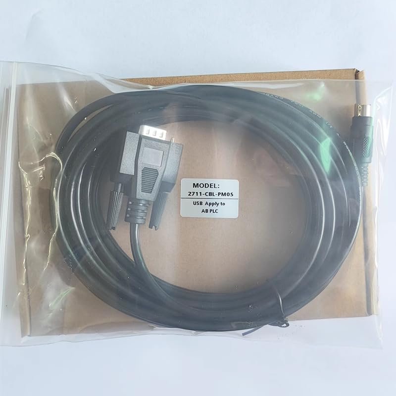 Compatible 2711-CBL-PM05 PLC Debugging Cable Programming Cable Communication Cable Data Cable Download Cable 3 Meter