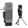 Aluminum Frame Cage for Insta360 X4,Horizontal Shooting Frame with Magnetic Adapters and Standard 1/4 Threaded Holes Compatible with Insta360 X4 Action Cameras view 1