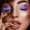 ZCLYHT LED Luminous Eyelash Lamp, Flashing Fake Eyelash Night Lights, False Eyelashes Non Grafting Halloween 6 Colors to Choose From (Blue) view 1