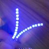 ZCLYHT LED Luminous Eyelash Lamp, Flashing Fake Eyelash Night Lights, False Eyelashes Non Grafting Halloween 6 Colors to Choose From (Blue) view 2
