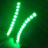 ZCLYHT LED Luminous Eyelash Lamp, Flashing Fake Eyelash Night Lights, False Eyelashes Non Grafting Halloween 6 Colors to Choose From (Green) view 1