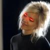 ZCLYHT LED Luminous Eyelash Lamp, Flashing Fake Eyelash Night Lights, False Eyelashes Non Grafting Halloween 6 Colors to Choose From (Red) view 2