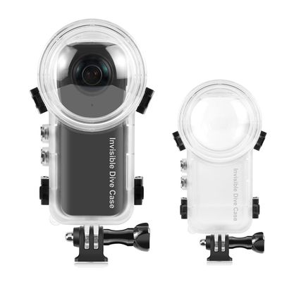 KETOPKIN Invisible Dive Case for Insta360 X4,50M/164FT Underwater Waterproof Diving Housing Protective Shell with Bracket for Insta 360 X4 Camera Accessories