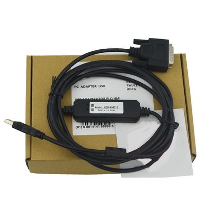 USB-PMC-2 Suitable Servo PMC-2/11/02 Drive Programming Cable PC USB Interface Cable Debugging Cable Data Download Cable Dual Chip Design Industrial Grade 3 Meter