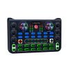 WEIWO Sound Card English Version Professional Sound Cards Audio Mixer For Broadcast KTV Singing Live Sound Mixer X60 view 1